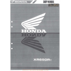 Honda Xr 650 R Manual De Intretinere