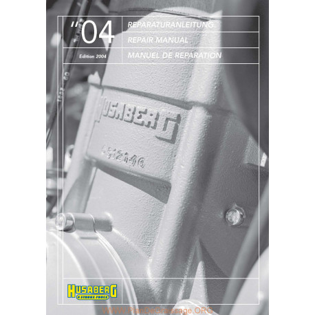 Husaberg 450 650 Fe Fs 2004 Manual De Reparatie