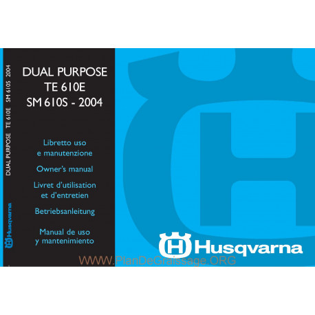 Husqvarna 2004 Te 610e Sm 610s Manual De Utilizare
