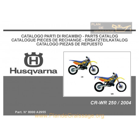 Husqvarna Cr Wr 250 2004 Pl