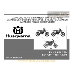 Husqvarna Tc Te 250 450 Sm 400 450 R 2004 Pl