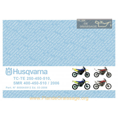 Husqvarna Tc Te Smr 250 400 450 510 2006 Pl