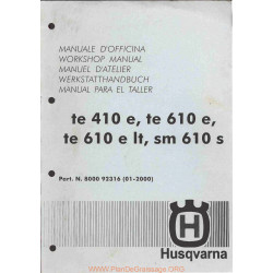 Husqvarna Te 410 610e Te 610e Lt Sm 610s 1998 2000 Manual De Reparatie