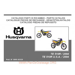 Husqvarna Te 510r 2004 Parts List