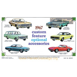 Chevrolet Dealer Accessories Brochure 1967