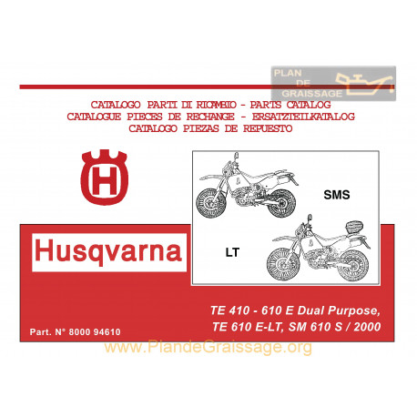 Husqvarna Te Lt Sm 410 610 2000 Pl