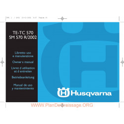 Husqvarna Te Tc Sm 570 R 2002 Manual De Reparatie