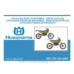 Husqvarna Wr Cr 125 2004 Parts List