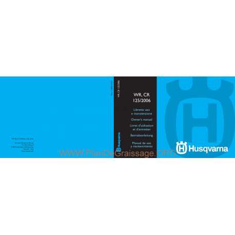 Husqvarna Wr Cr 125 2006 Manual De Reparatie