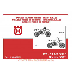 Husqvarna Wr Cr 250 360 2001 Parts List