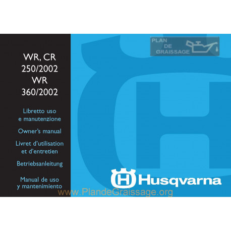 Husqvarna Wr Cr 250 360 2002 Mr