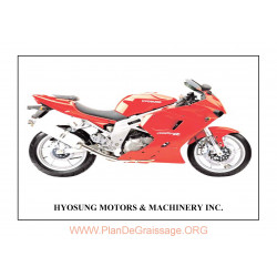 Hyosung Comet 650 S R Parts List