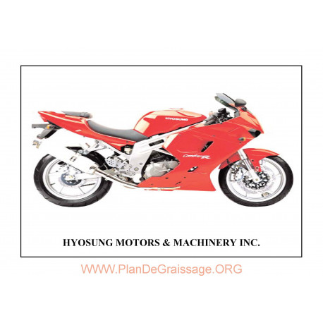 Hyosung Comet 650 S R Parts List