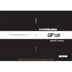 Hyosung Gf 125 Manual De Reparatie