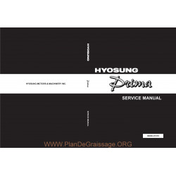 Hyosung Prima 50 Manual De Reparatie