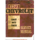 Chevrolet Light Duty Truck Series 10 30 1973 Service Manual