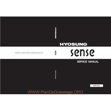 Hyosung Sense 50 Manual De Reparatie