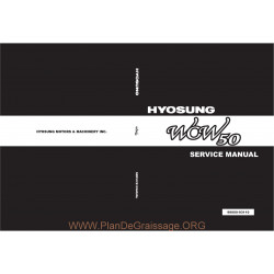 Hyosung Wow 50 Manual De Reparatie