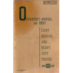 Chevrolet Light Medium Heavy Om 1951