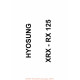 Hyosung Xrx Rx 125 Parts List