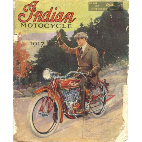 Indian Motorcycle 1917 Vintage