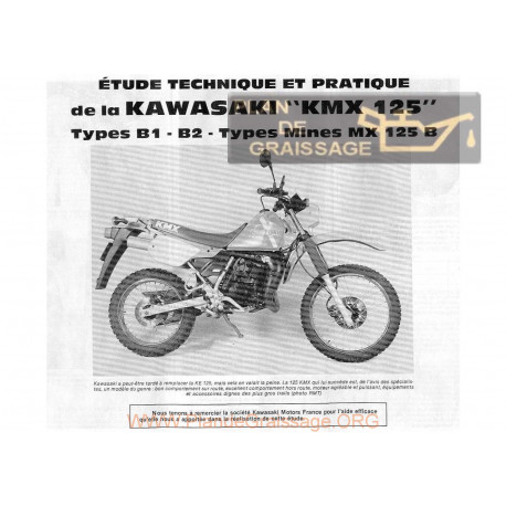 Kawasaki 125 B1 B2 Kmx