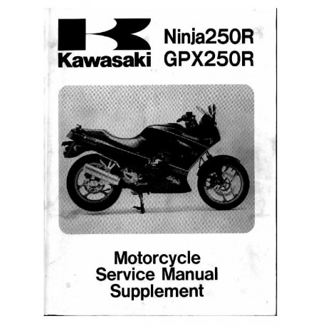Kawasaki Gpx 250 R Ninja Ex 250 F2 F19 1988 2005 Manual Reparatie