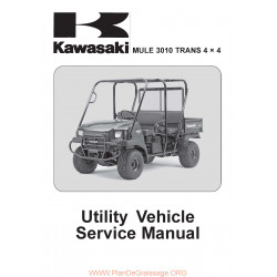Kawasaki Kaf 620 Mule 3010 4x4 2005 Manual De Reparatie
