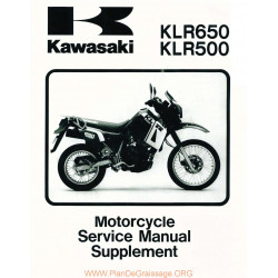 Kawasaki Klr 500 650 Manual De Reparatie