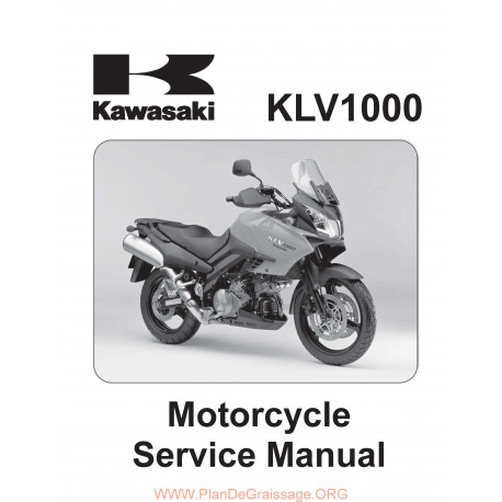 Kawasaki Klv 1000 A1 2004 Manual De Reparatie