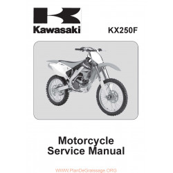 Kawasaki Kx 250 F 2006 Manual De Reparatie