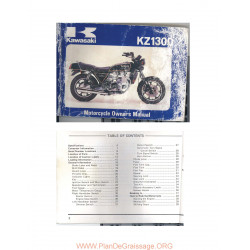 Kawasaki Kz 1300 Manual De Intretinere