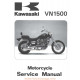 Kawasaki Vn 1500 1987 1999 Manual De Reparatie