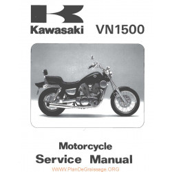 Kawasaki Vn 1500 1987 1999 Manual De Reparatie