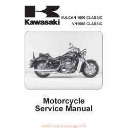 Kawasaki Vn 1600 Vulcan 2003 Manual De Reparatie