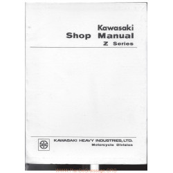 Kawasaki Z 1 1972 Manual De Reparatie