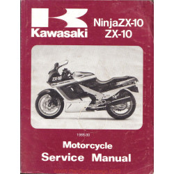Kawasaki Zx 10 Ninja 1988 1990 Manual De Reparatie