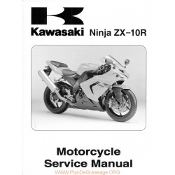 Kawasaki Zx 10 R Ninja 2003 Manual De Reparatie