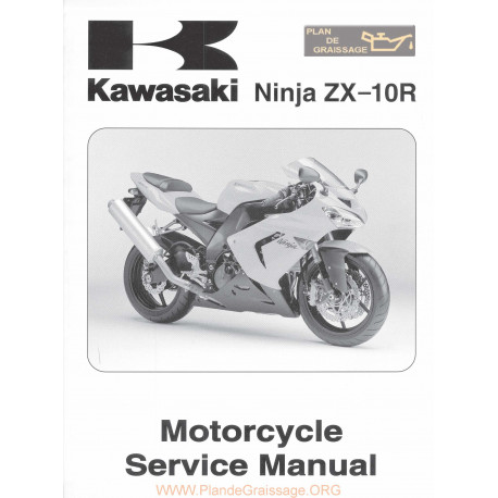 Kawasaki Zx 10r Ninja 2004 Service Manual