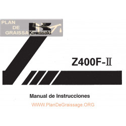 Kawasaki Zx 400f Ii Manual De Usuario