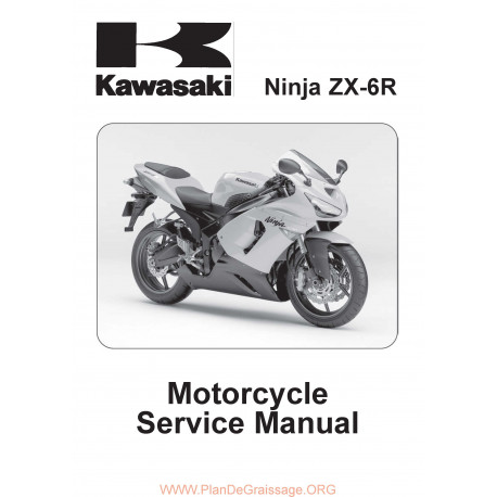 Kawasaki Zx 6 R 2005 Manual De Reparatie