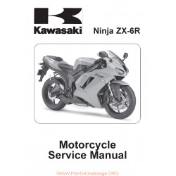Kawasaki Zx 6 R 2007 Manual De Reparatie
