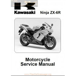 Kawasaki Zx 6 R Ninja Service 2005