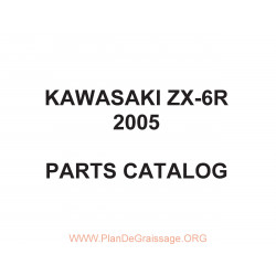 Kawasaki Zx 6r 2005 Parts List