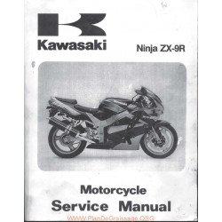Kawasaki Zx 9 R B1 B4 1994 1997 Manual De Reparatie