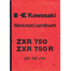 Kawasaki Zxr 750 R J K Manual De Reparatie
