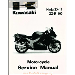 Kawasaki Zzr 1100 Zx Ninja 11 1993 2001