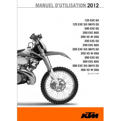 Ktm 125 200 250 300 Exc Six Xc Eu Usa Manual 2012