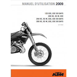 Ktm 125 200 250 300 Exc Xc Six Days 2009