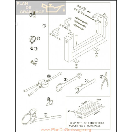 Ktm 200 Xc 2006 Parts List Microfiche